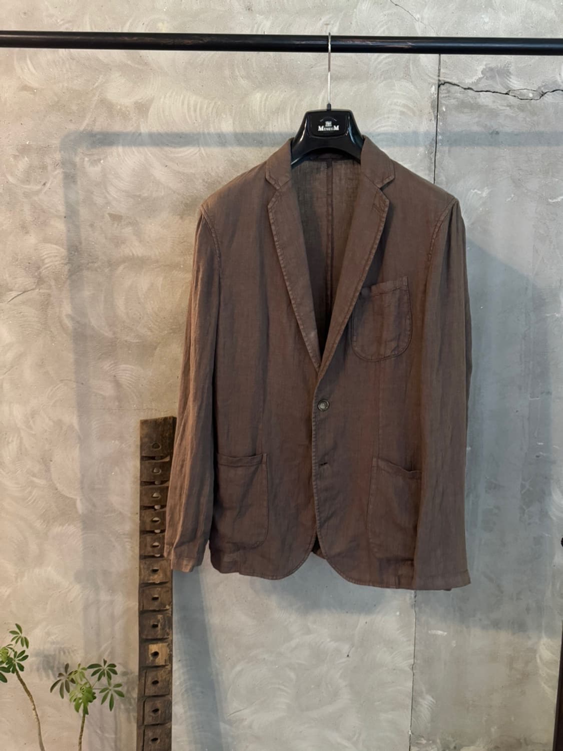 Matteuci 마테우치 리넨 자켓 100 상품이미지6