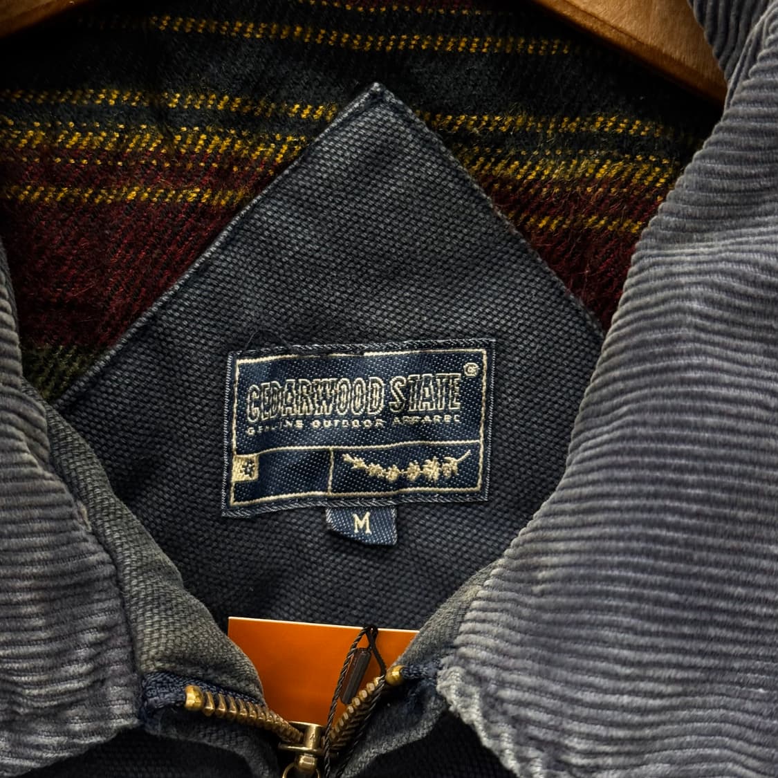 90s cornerstone 헤비 캔버스 디트로이트 워크 자켓 상품이미지6