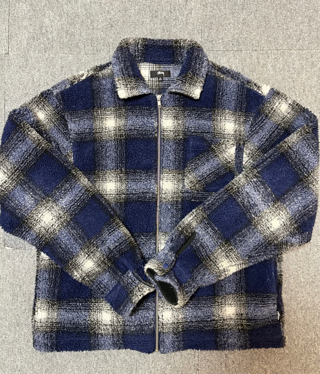 스투시 쉐르파 플레이드 xl 상품이미지1