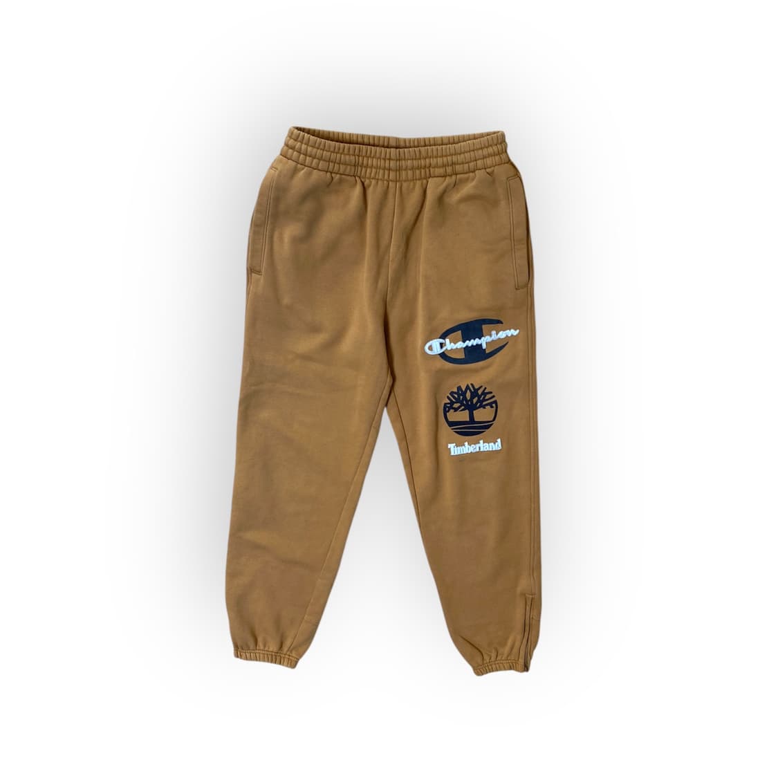 챔피온 X 팀버랜드 기모 스웻팬츠 된장컬러 S-M 상품이미지2