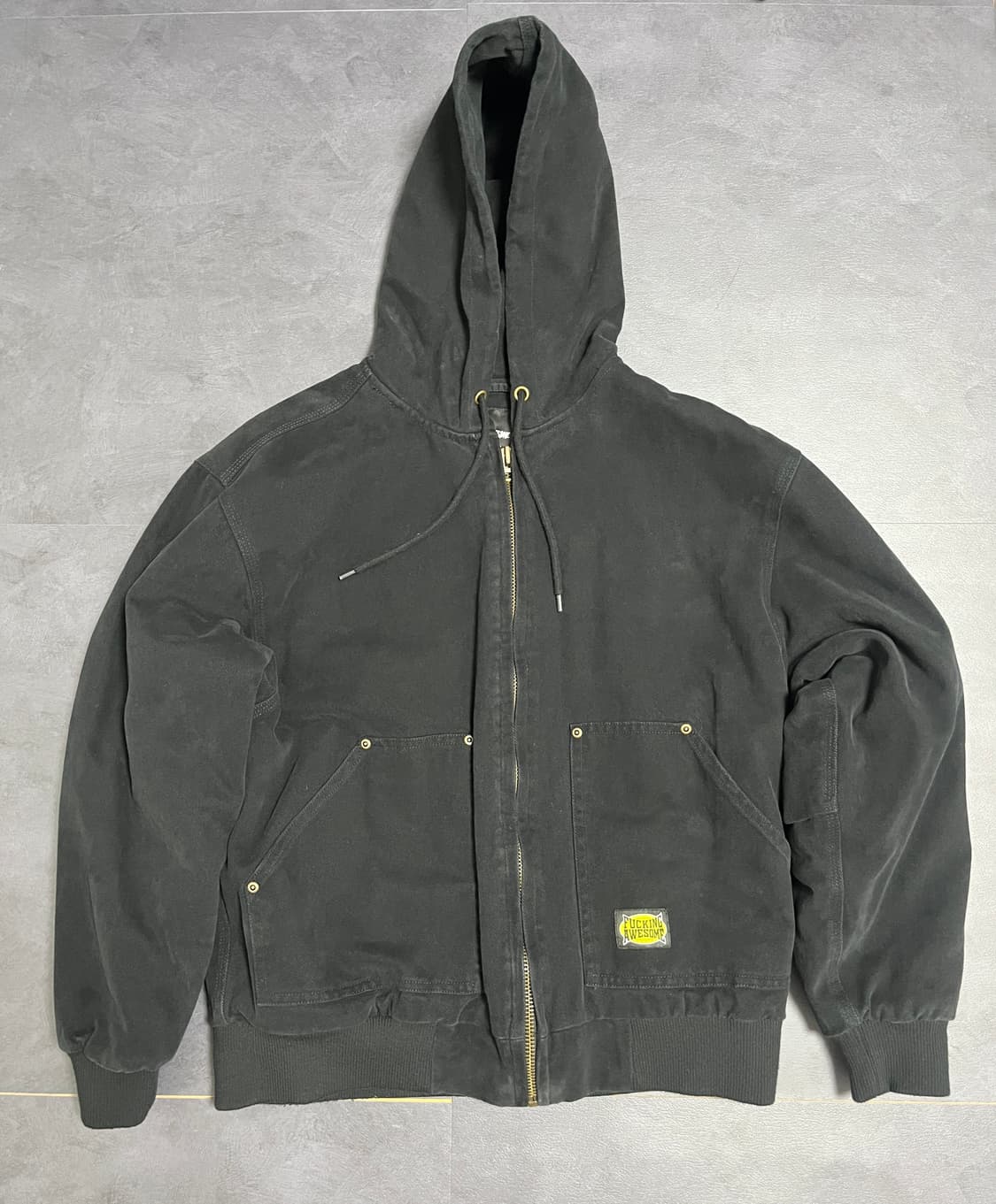 퍼킹어썸 KO 워크 자켓 블랙 M 상품이미지1