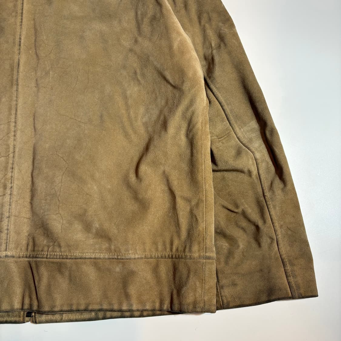 지오다노 소가죽 100% 스웨이드 자켓 상품이미지7