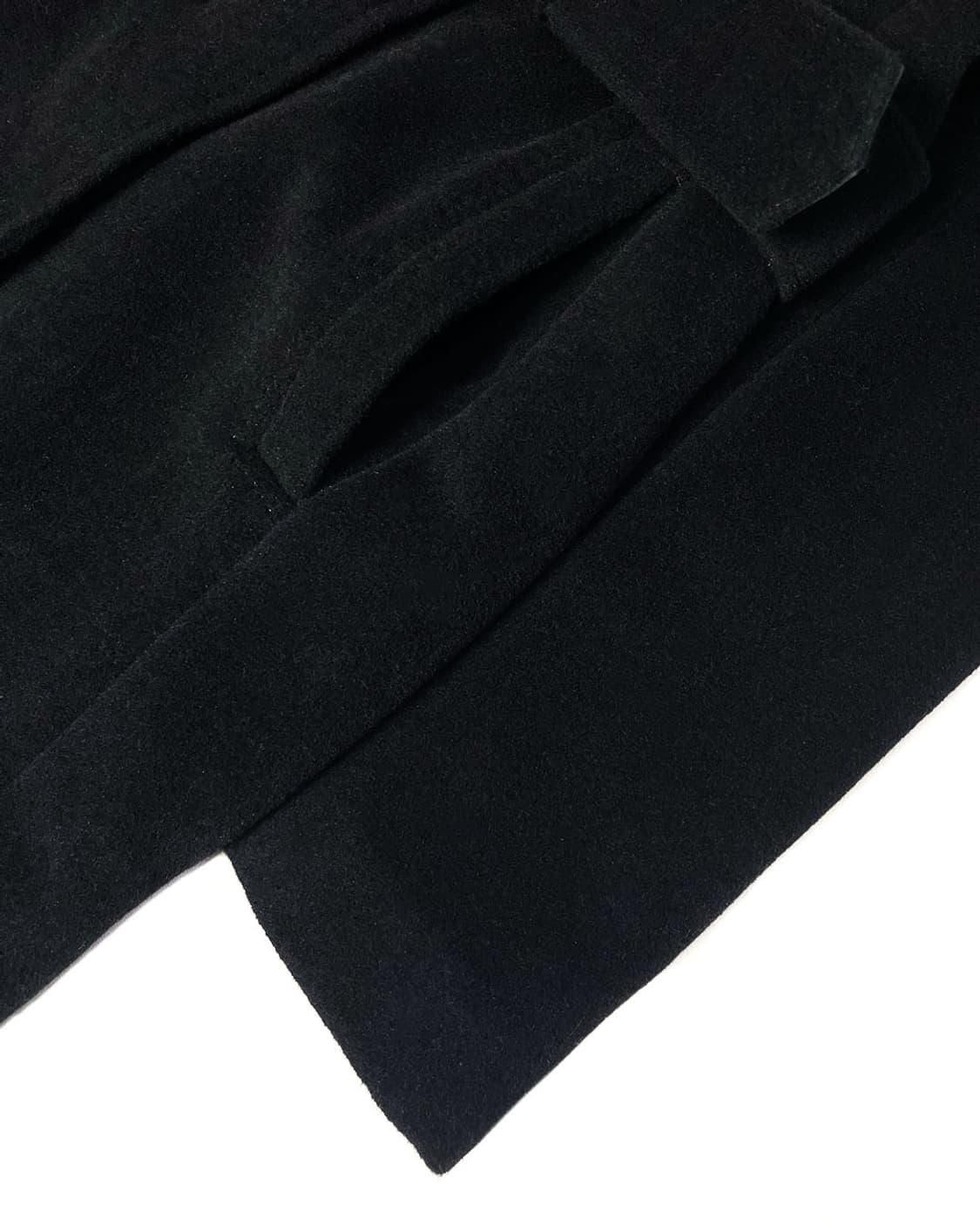 Comme Ca Ism 폭스 퍼 카라 벨튀드 코트 (퍼 탈착가능) 상품이미지6