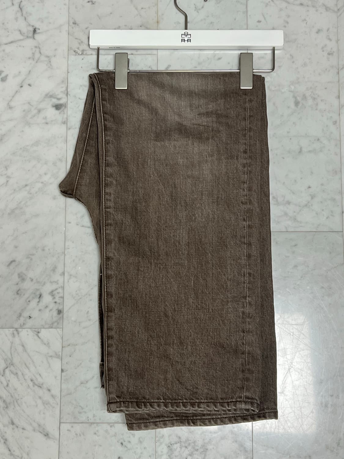 ham 5p 데님 팬츠 (브라운) 3 상품이미지4