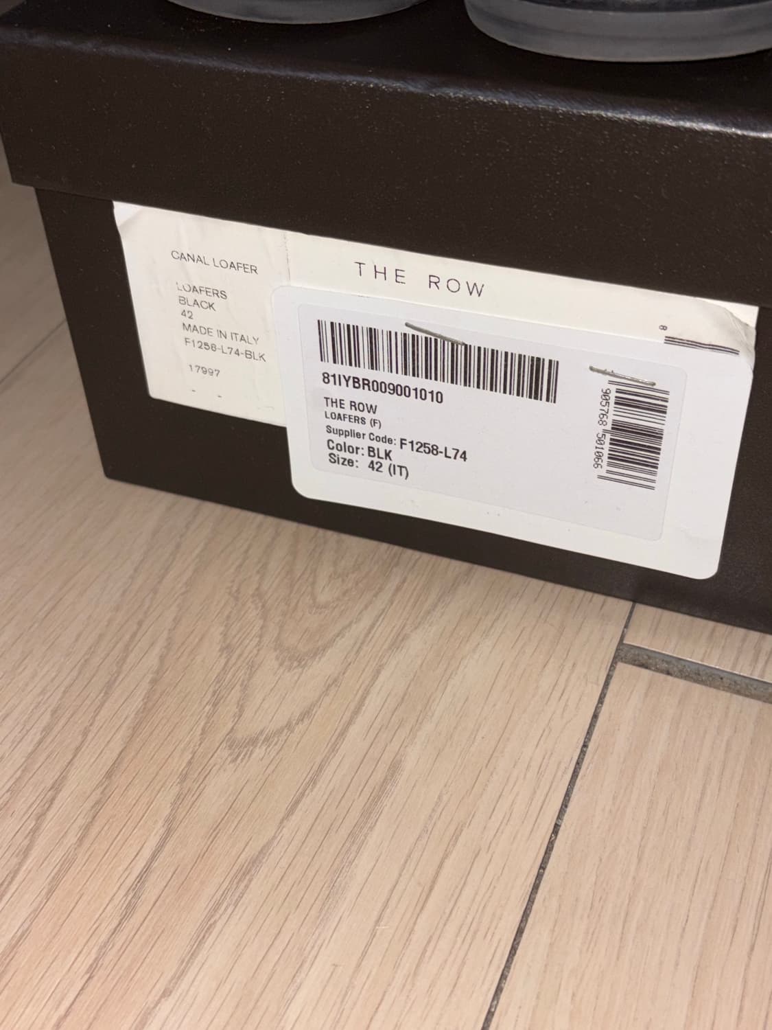 [42] 더 로우 카날 로퍼 블랙 상품이미지8