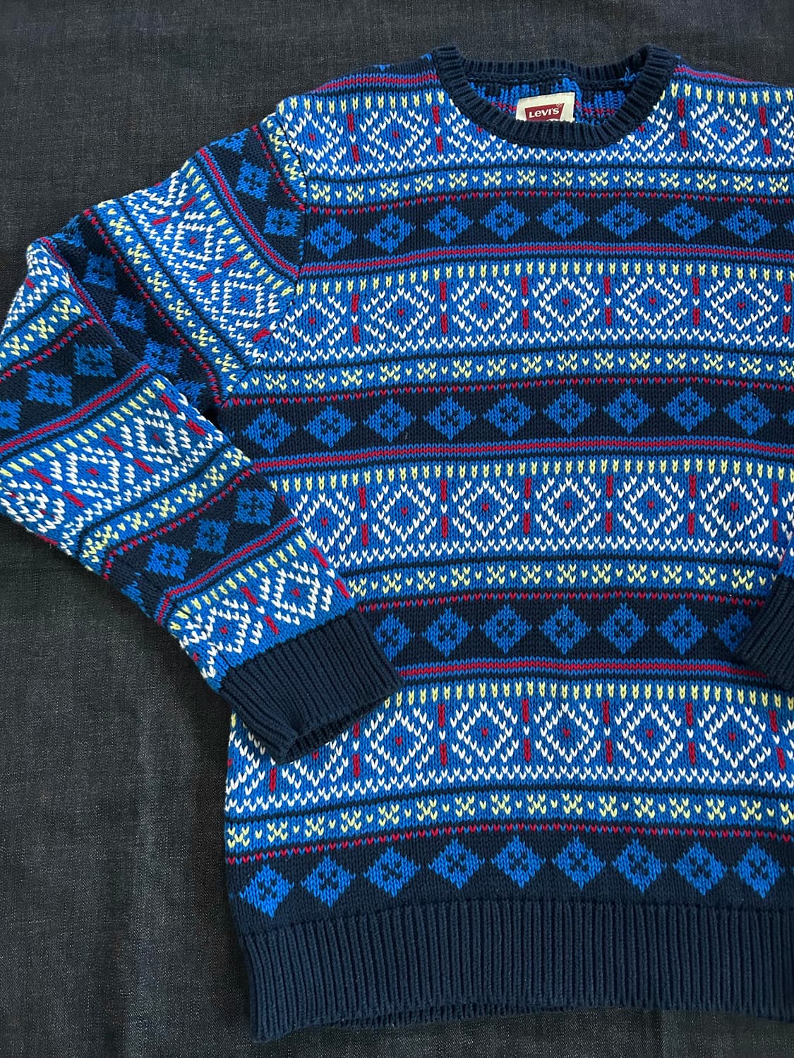 2013 리바이스 페어아일 패턴 코튼 니트 상품이미지8