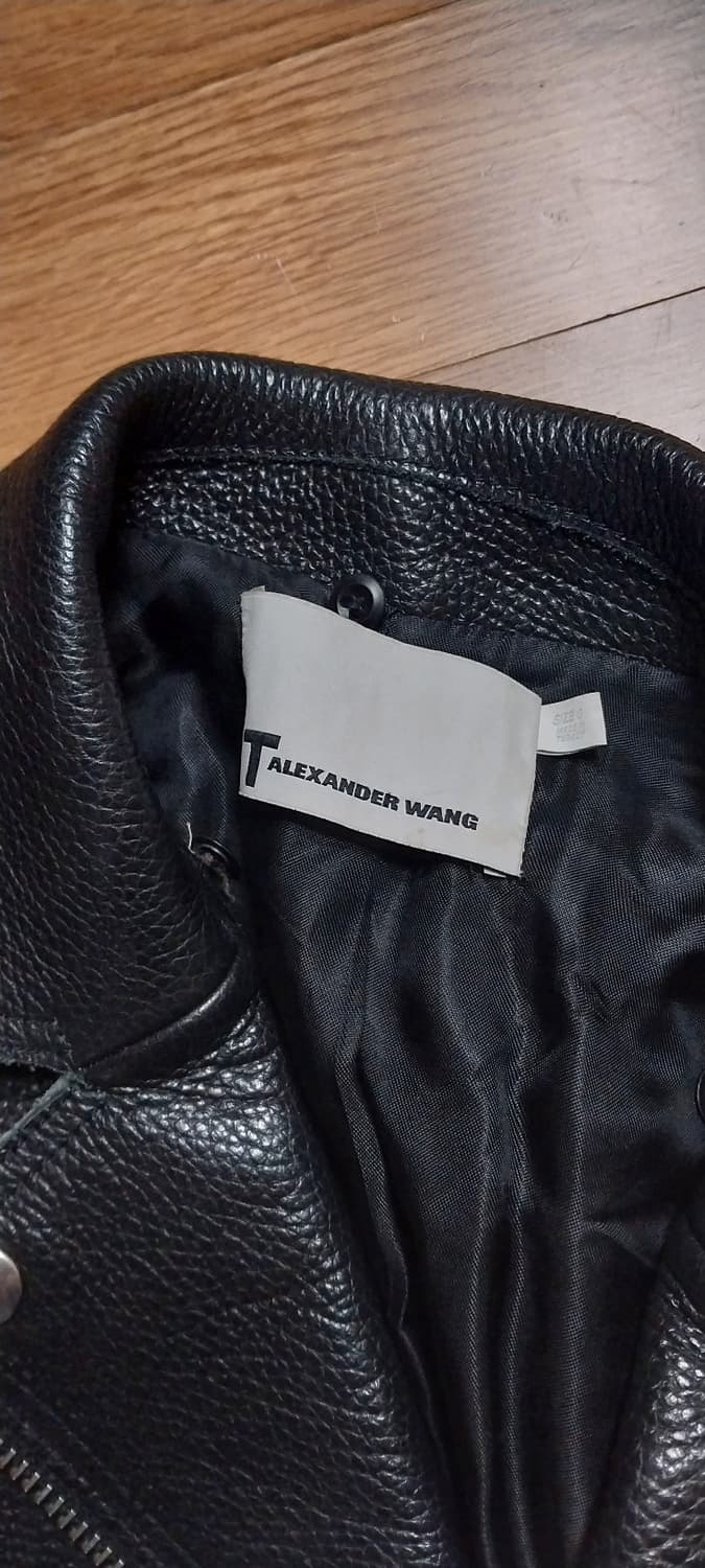 T알렉산더왕 0사이즈 소가죽 자켓 숏 상품이미지4