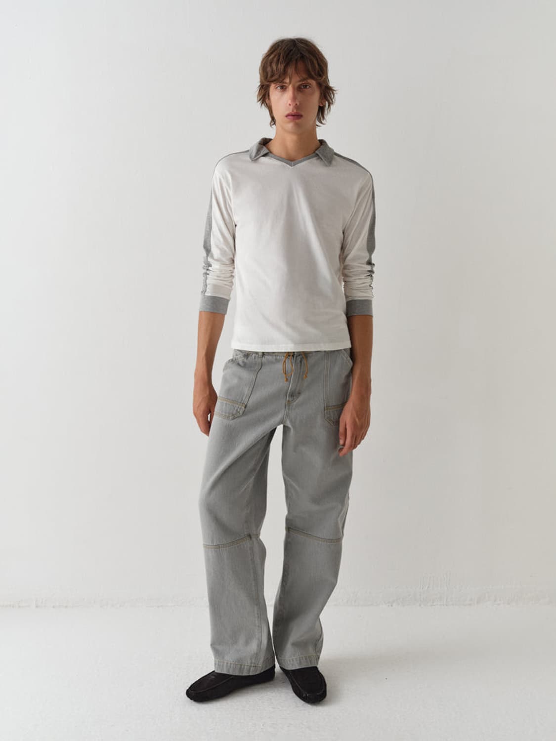 [36,38,40,42]기마구아스 Mitch 데님 팬츠 상품이미지6