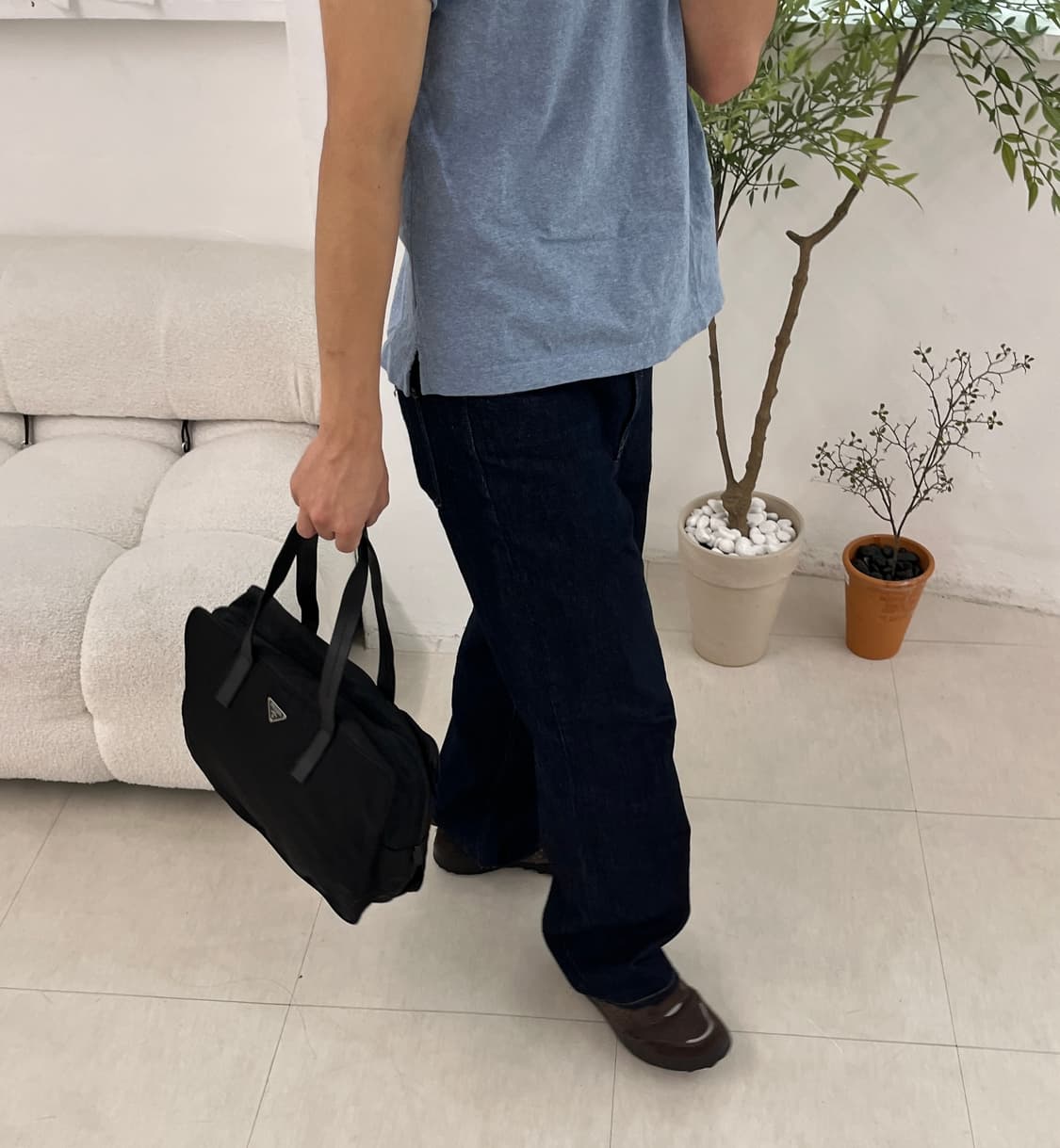 프라다 포코노 나일론 보스턴백 토트백 숄더백 상품이미지1