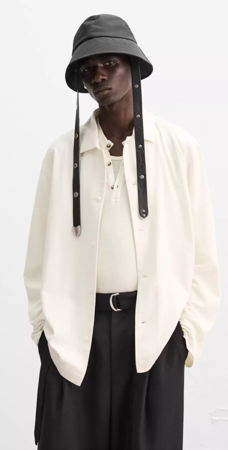 [M] 자라 x NANUSHKA 나누시카 실크 셔츠 상품이미지1