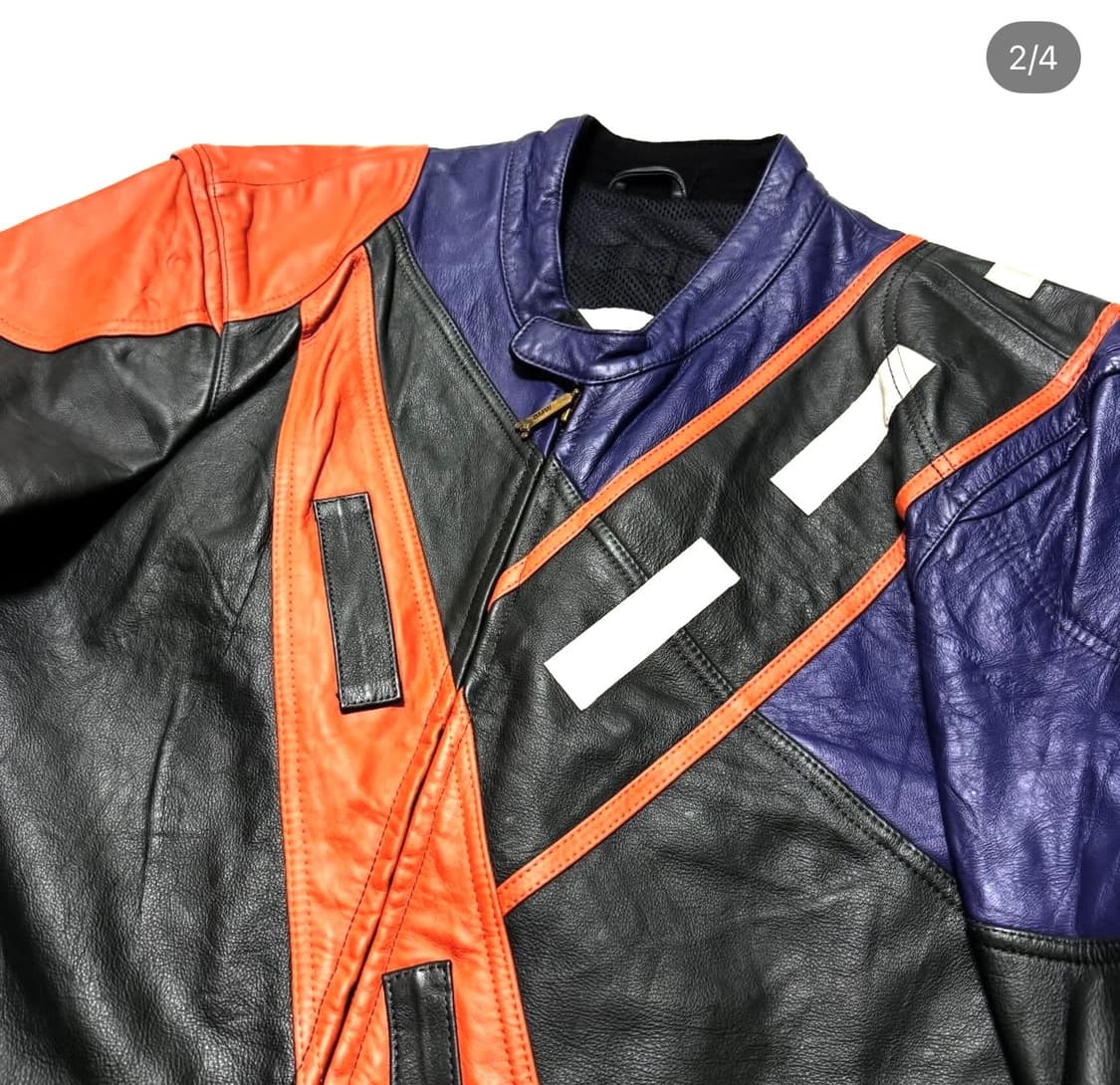 BMW - 80s 바이크 레더 자켓 상품이미지2