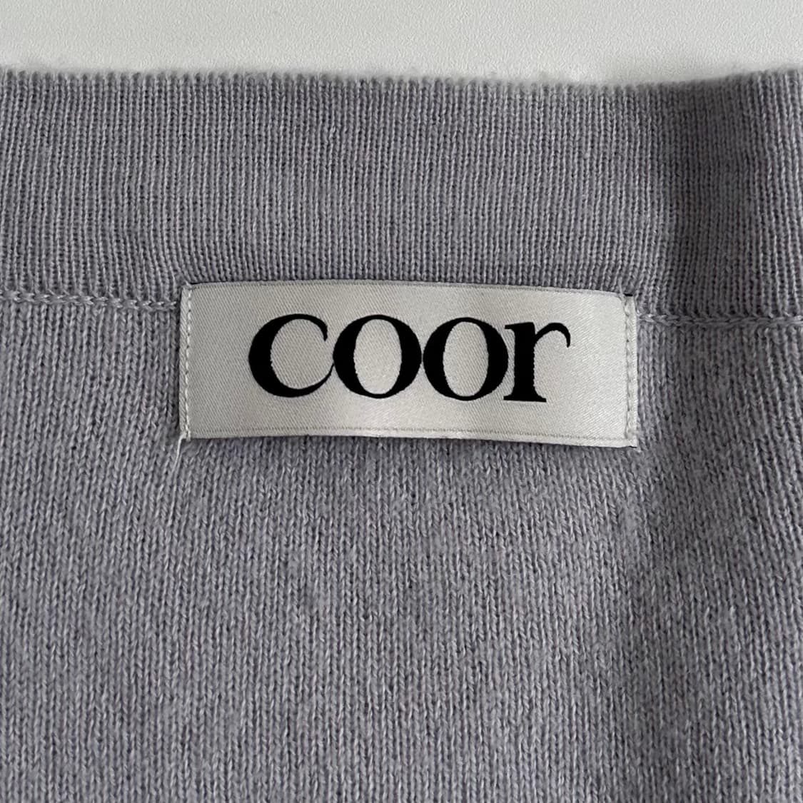 쿠어 엘보디테일 울 가디건 상품이미지5