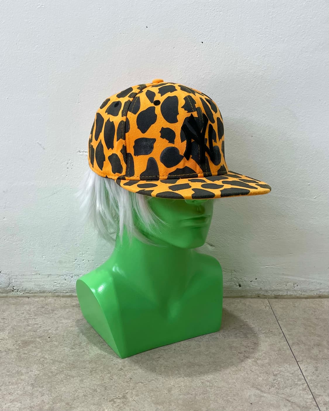 Black Leopard Orange Cap 상품이미지1