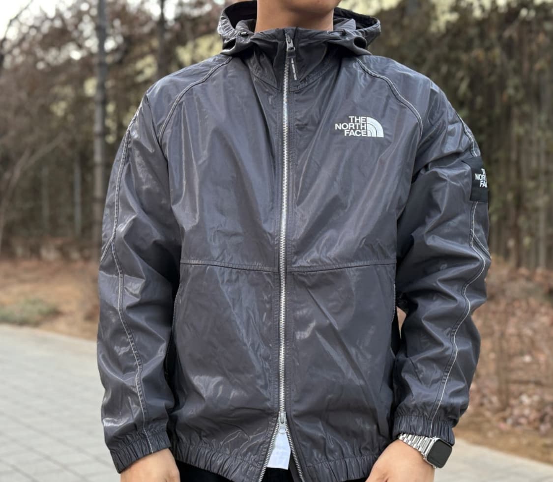 노스페이스 노벨티 올레마 후디 차콜 m 상품이미지1