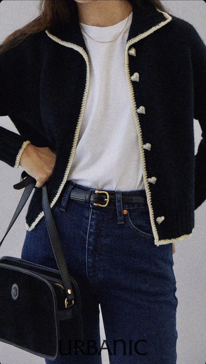 얼바닉 핸드 크로셰 가디건 hand croche cardigan 상품이미지7