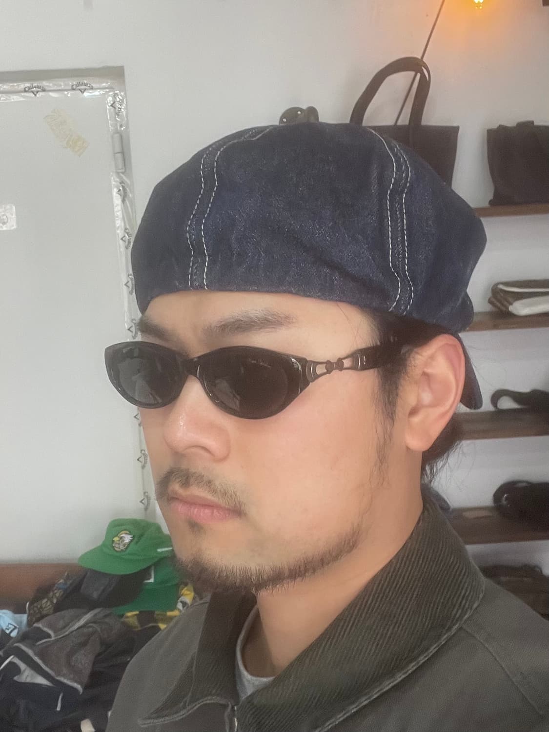 빔즈 데님 캡 빵모자st 상품이미지2