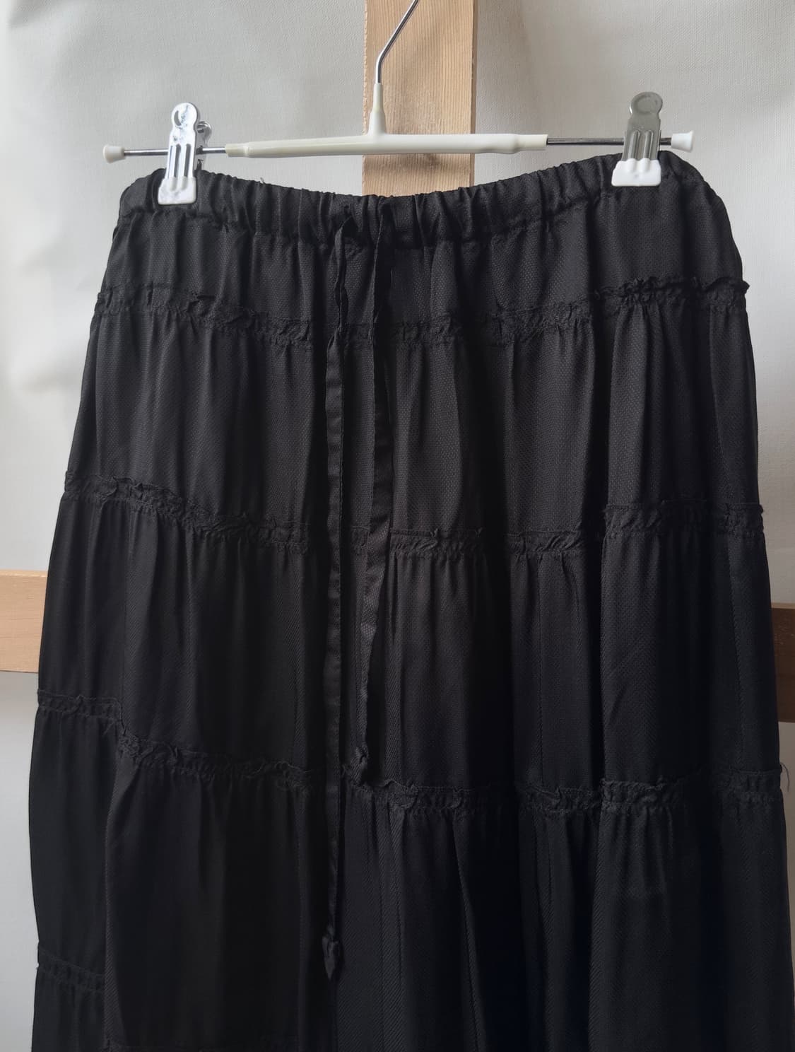ruffle black tiered skirt 상품이미지2