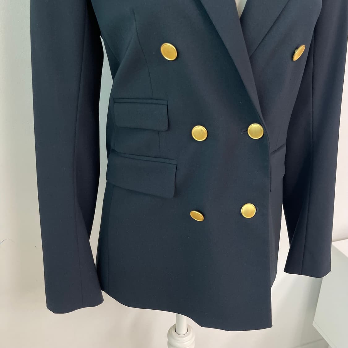 띠어리 theory 금장 더블 자켓 44~55 상품이미지3