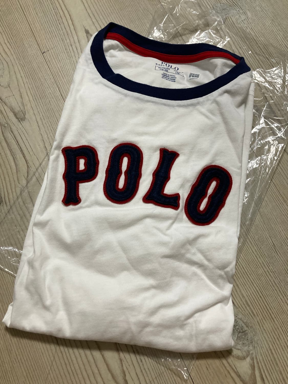 폴로 보이즈 베이스볼티 xl 새상품 상품이미지2