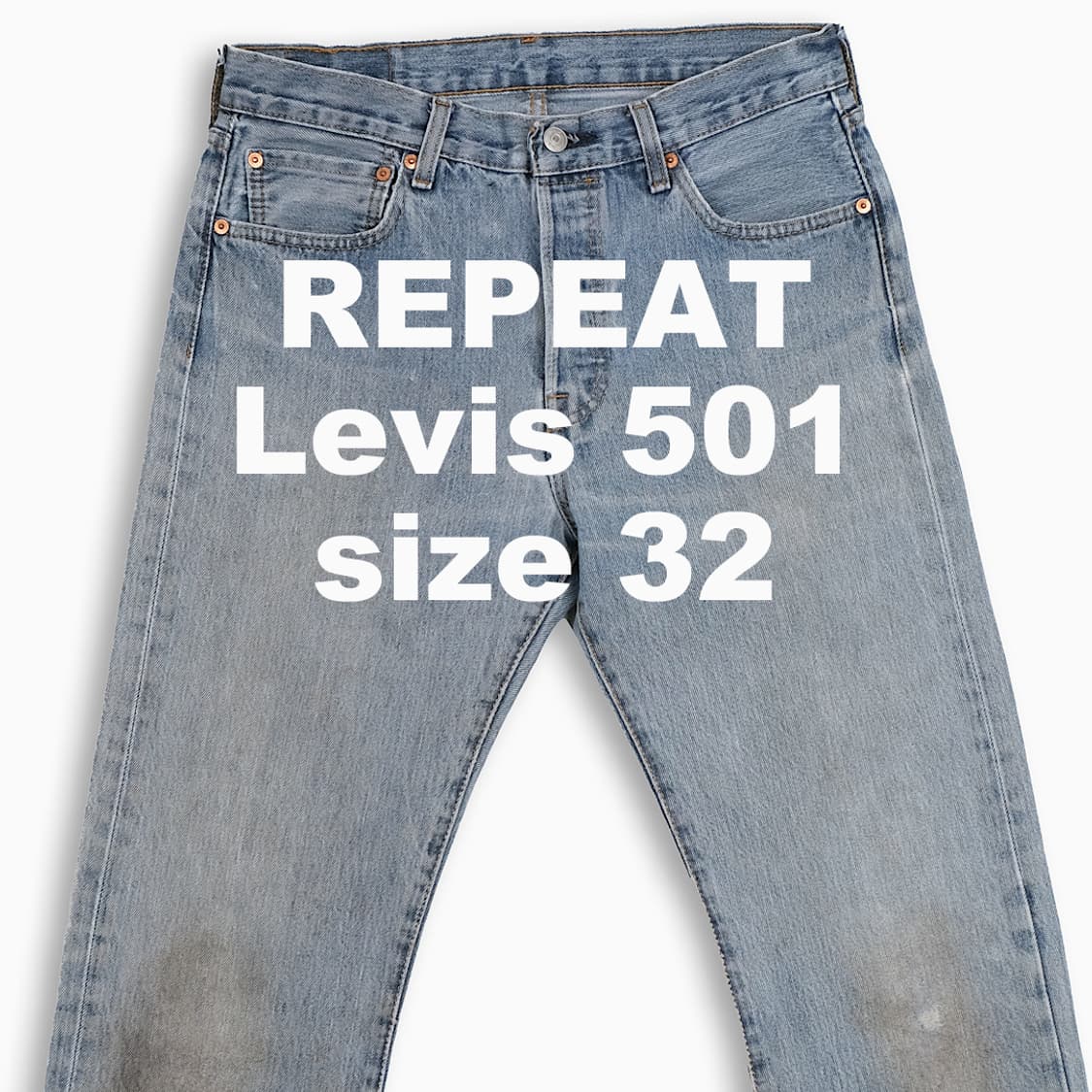 빈티지 리바이스 501 연청 32 인치 LV50132432 상품이미지1