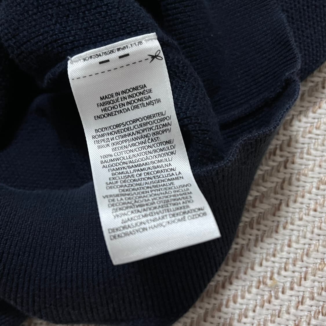 [정품] 폴로 네이비 / 블루포니 니트 조끼 [ XL ] 상품이미지6