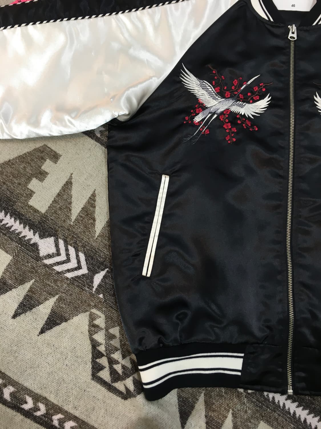 언더에어 크레인 사틴 수베니어 재킷 상품이미지8