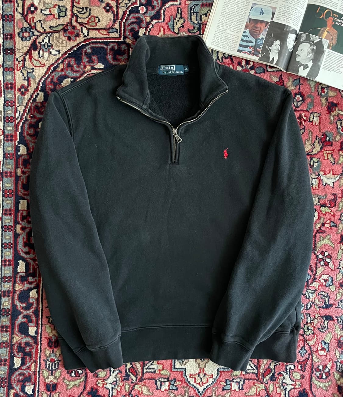 폴로 랄프로렌 하프집업 기모 상품이미지1