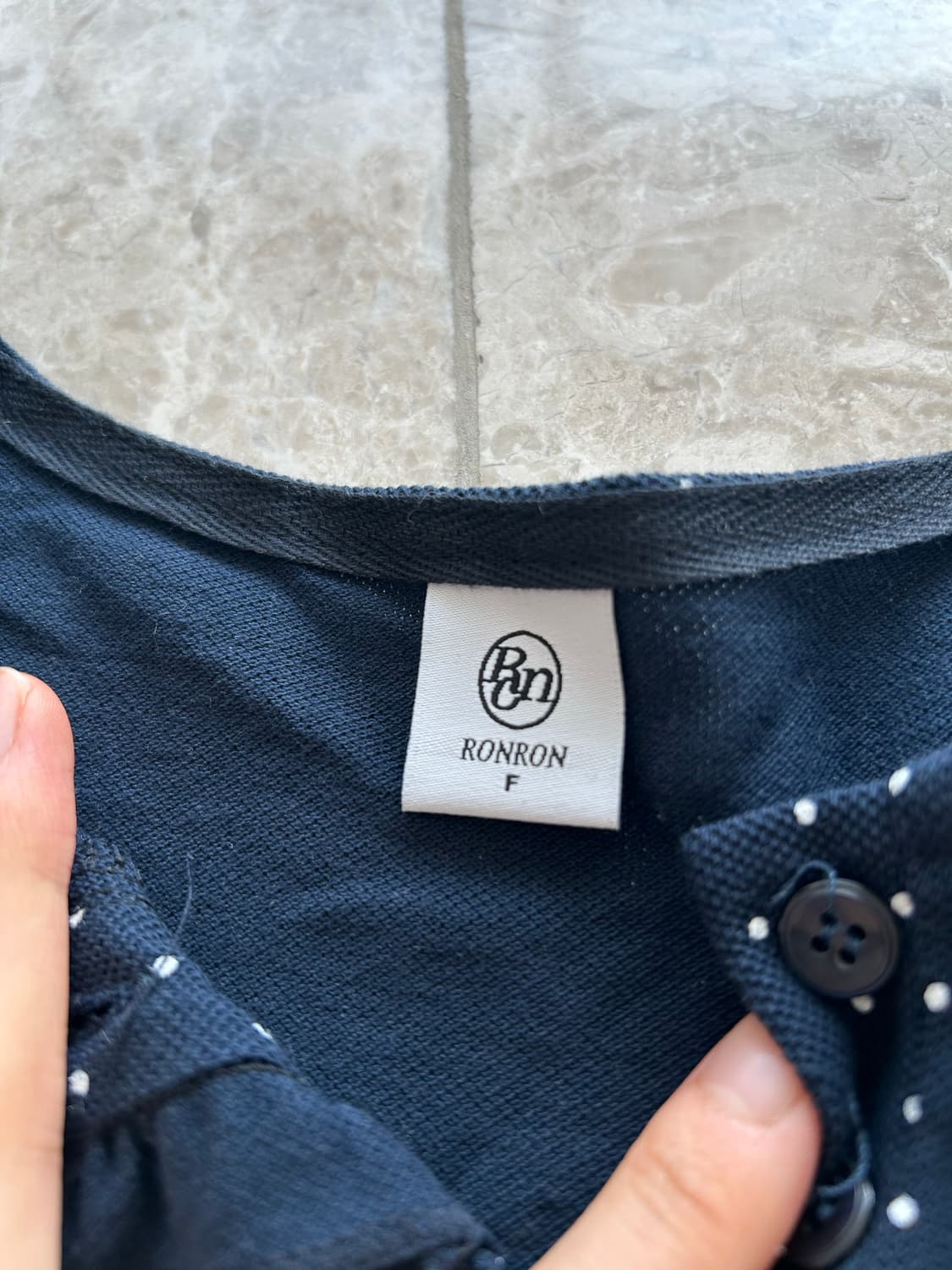 론론 도트 롱 슬리브 상품이미지5