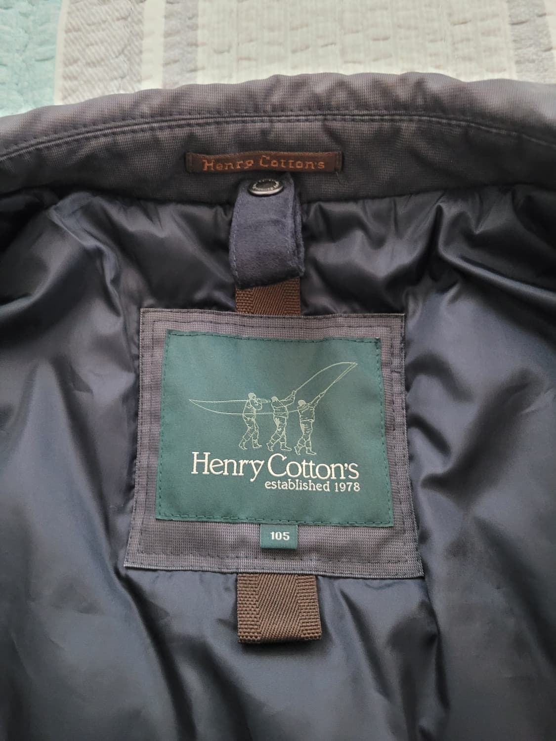 헨리코튼 Henry cotton 파일럿 다운코트 105사이즈 상품이미지5