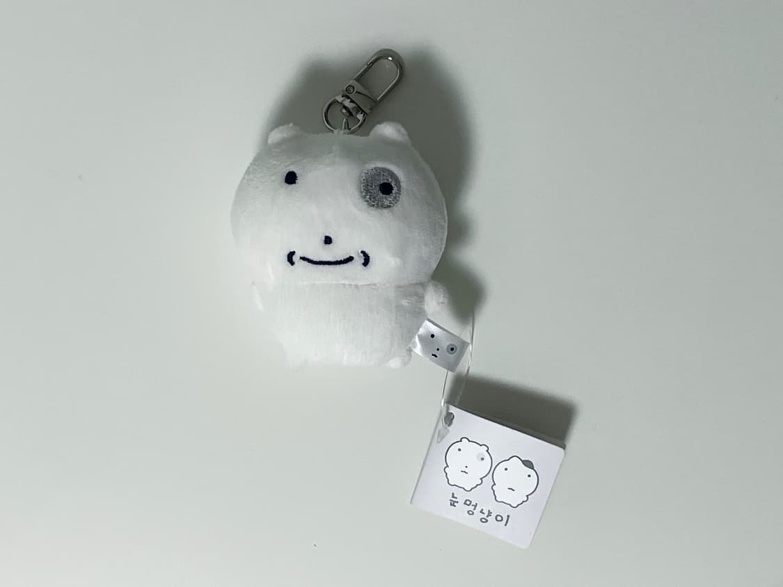 눈멍냥이 눈멍이 키링 인형  상품이미지1