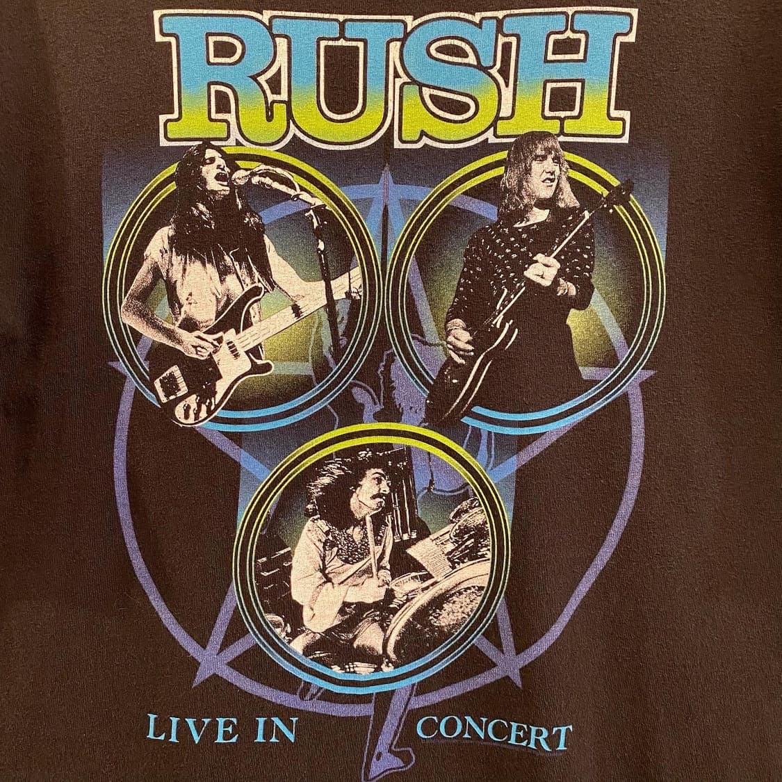 레어 00s USA G 러쉬 RUSH 락티셔츠 상품이미지7
