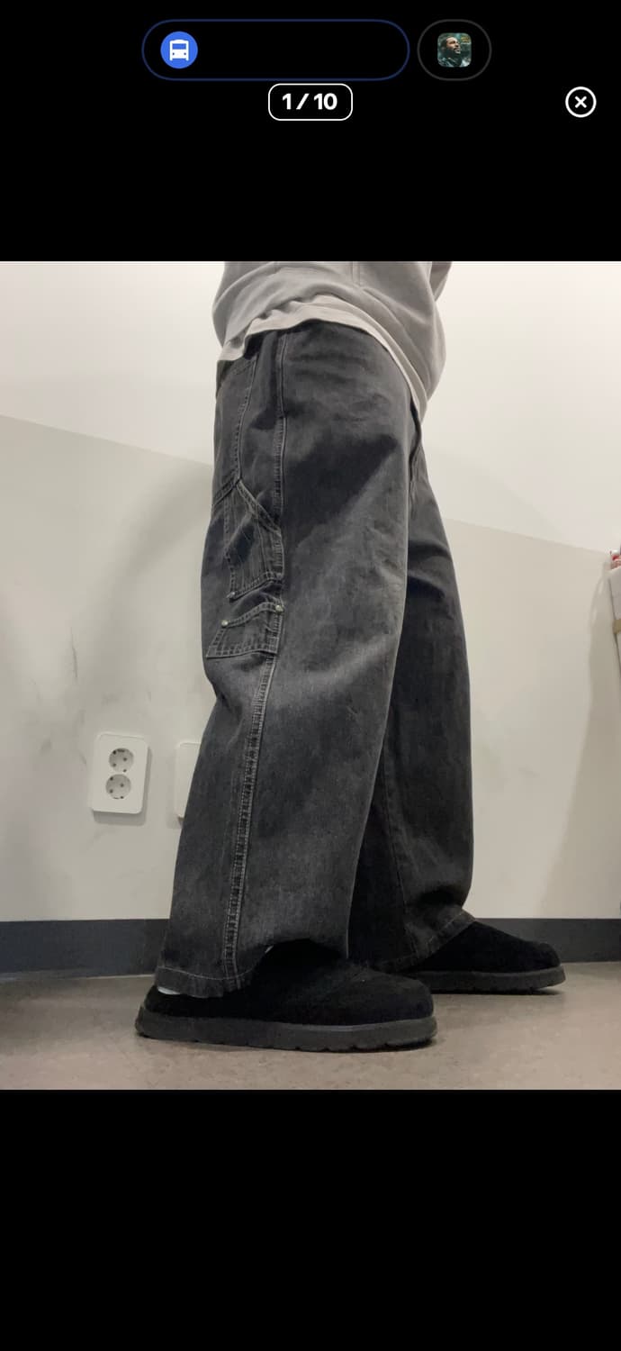 00‘s Rocawear 로카웨어 데님 와이드 카펜터 팬츠 상품이미지1