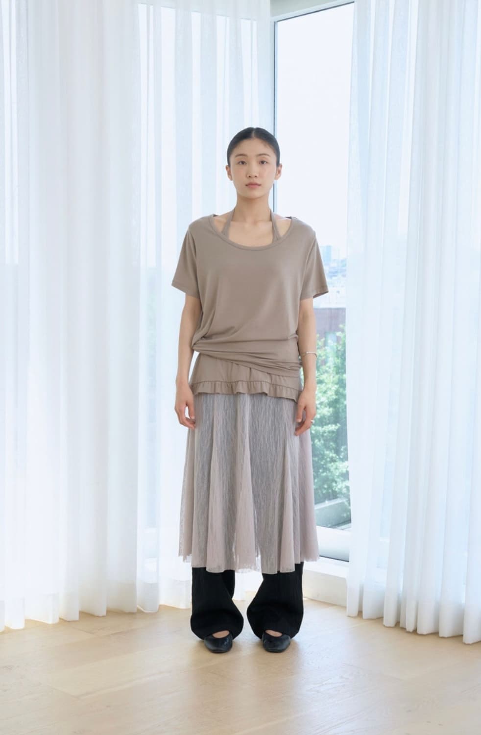 레이어드 티셔츠 상품이미지1