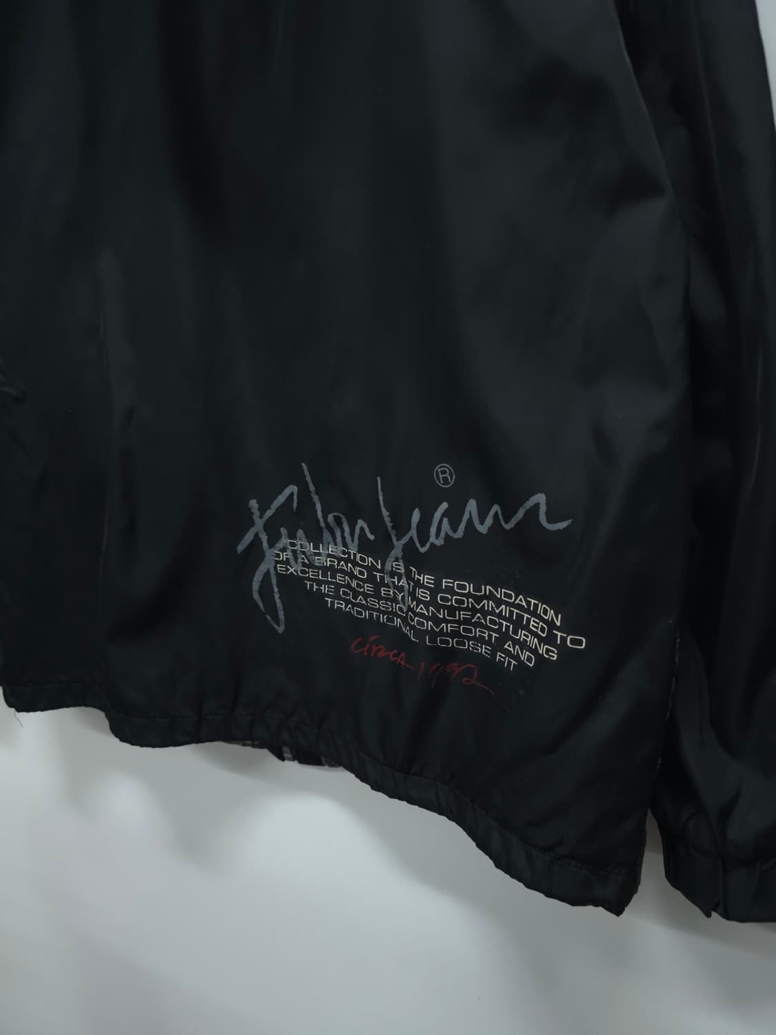 [FUBU] 푸부 데님 프린팅 믹스 후드 바람막이 자켓 (95~100) 상품이미지8