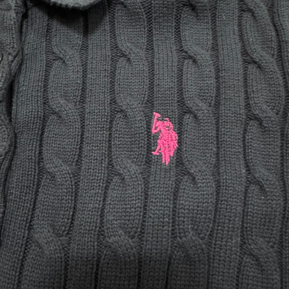 US폴로 카라 케이블니트 상품이미지4