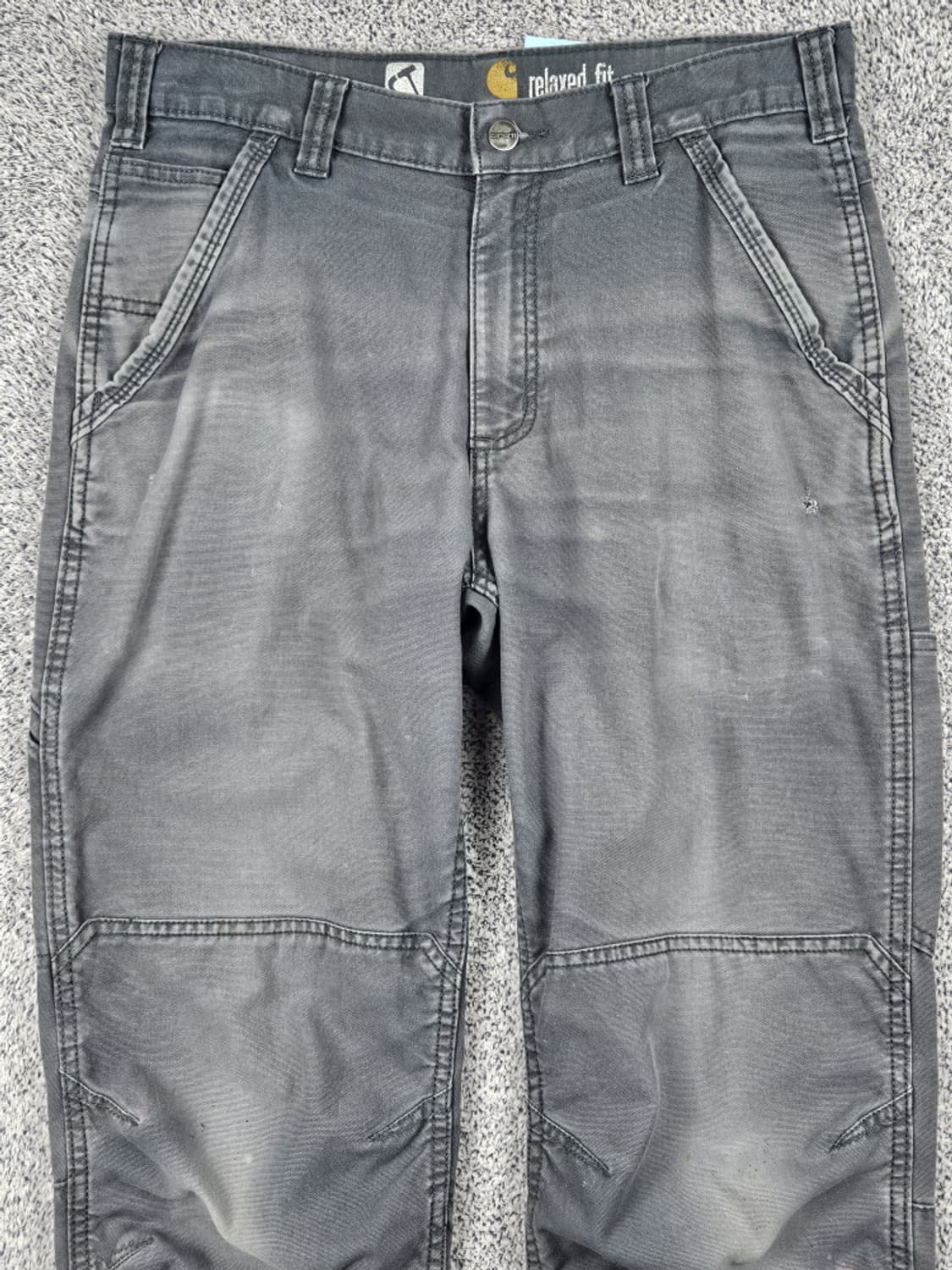 칼하트 카펜터 코튼 더블니 워크 팬츠 ( 32X34 ) / 10229 상품이미지5