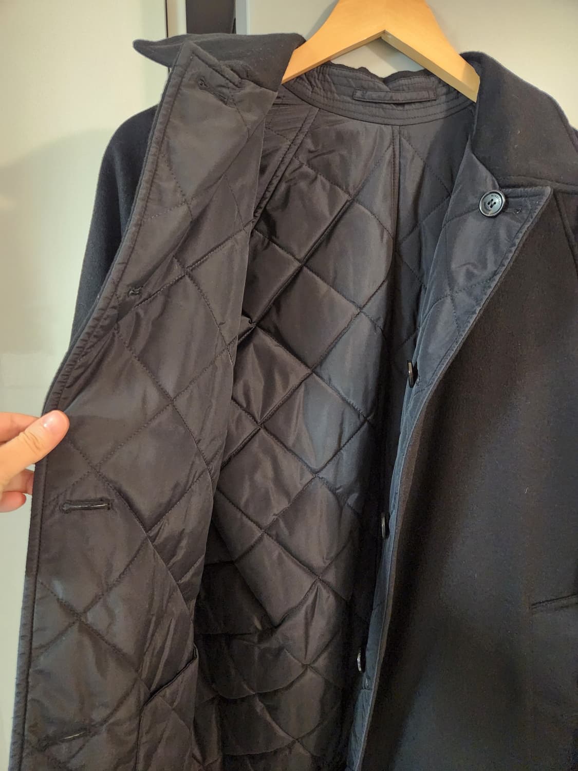 버버리 코트 Burberry Doncaster Stripe Detail 상품이미지2
