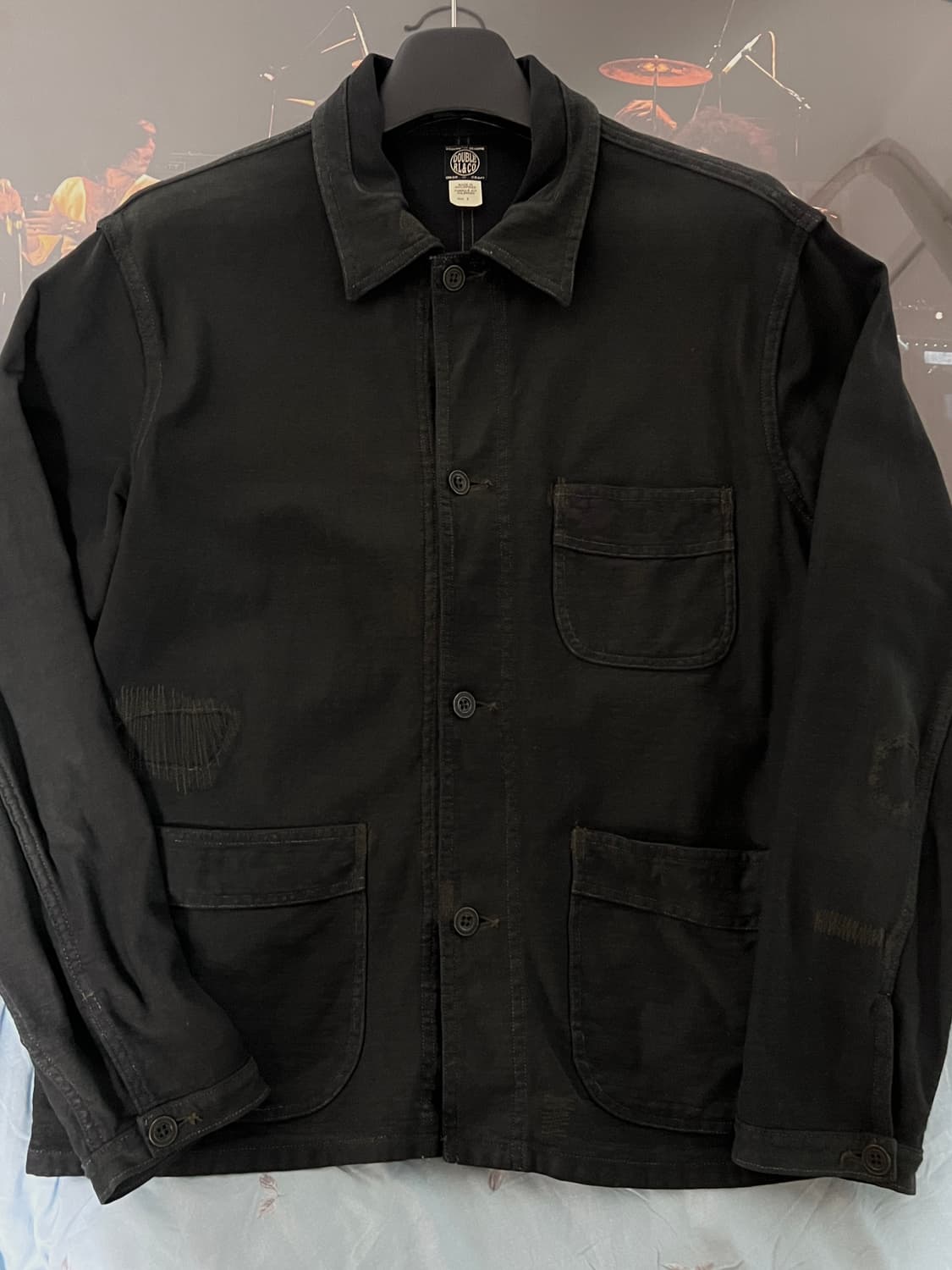 Rrl 리페어 저지 워크 자켓 m / 더블알엘 상품이미지1