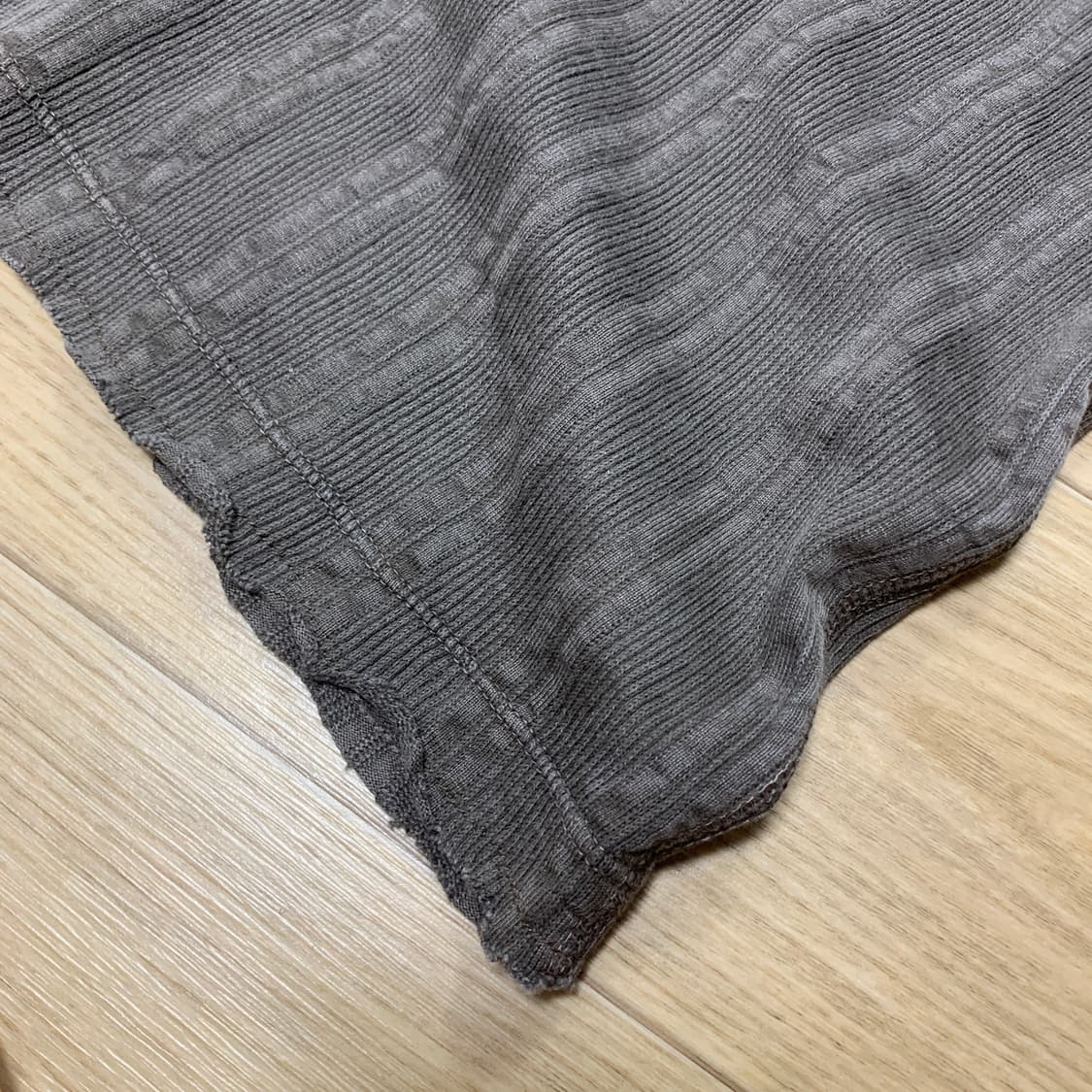 M)EZ by Zegna 에르메네질도 제냐 그런지 헨리넥 반팔(데드스탁) 상품이미지5