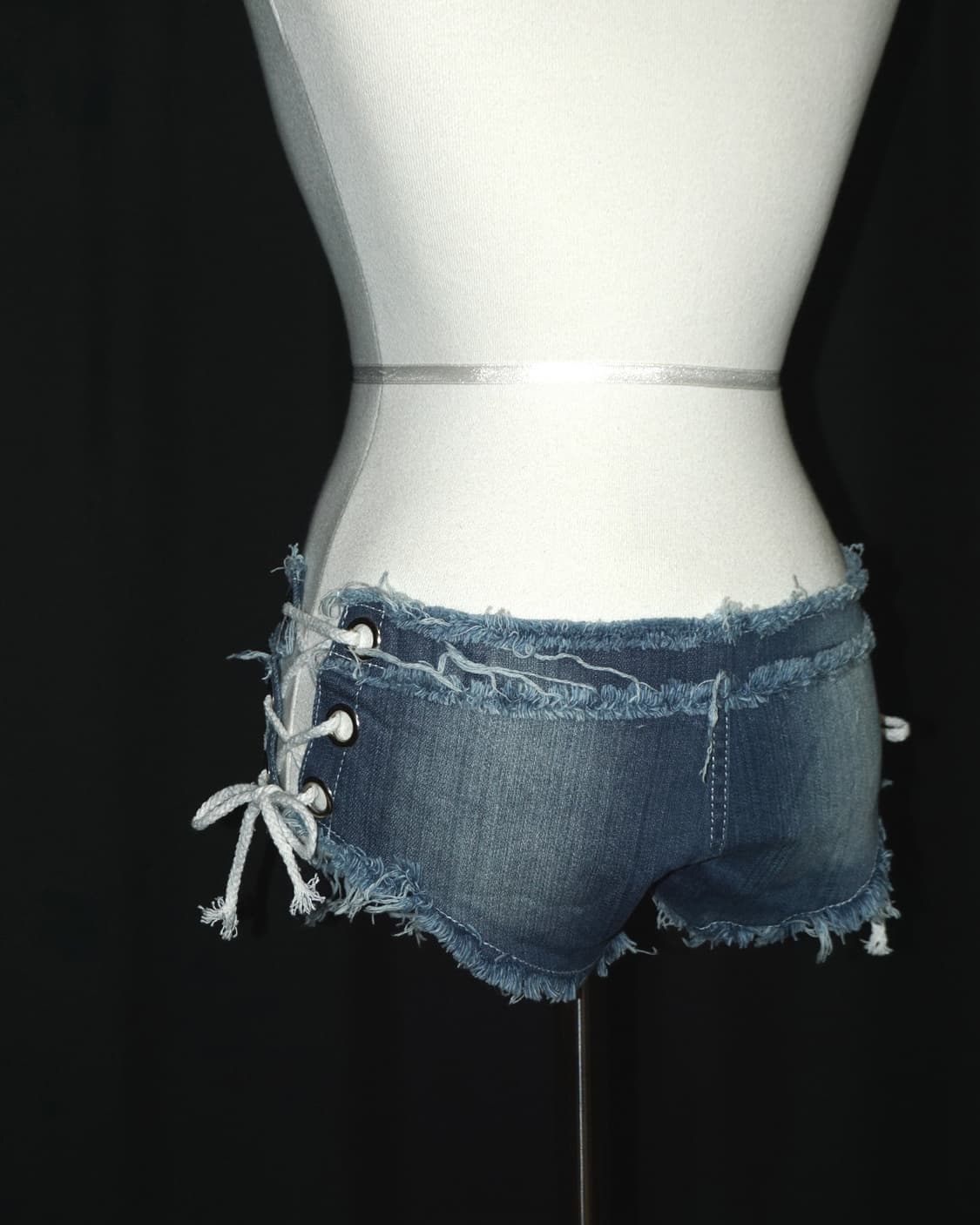 side lace denim  상품이미지6