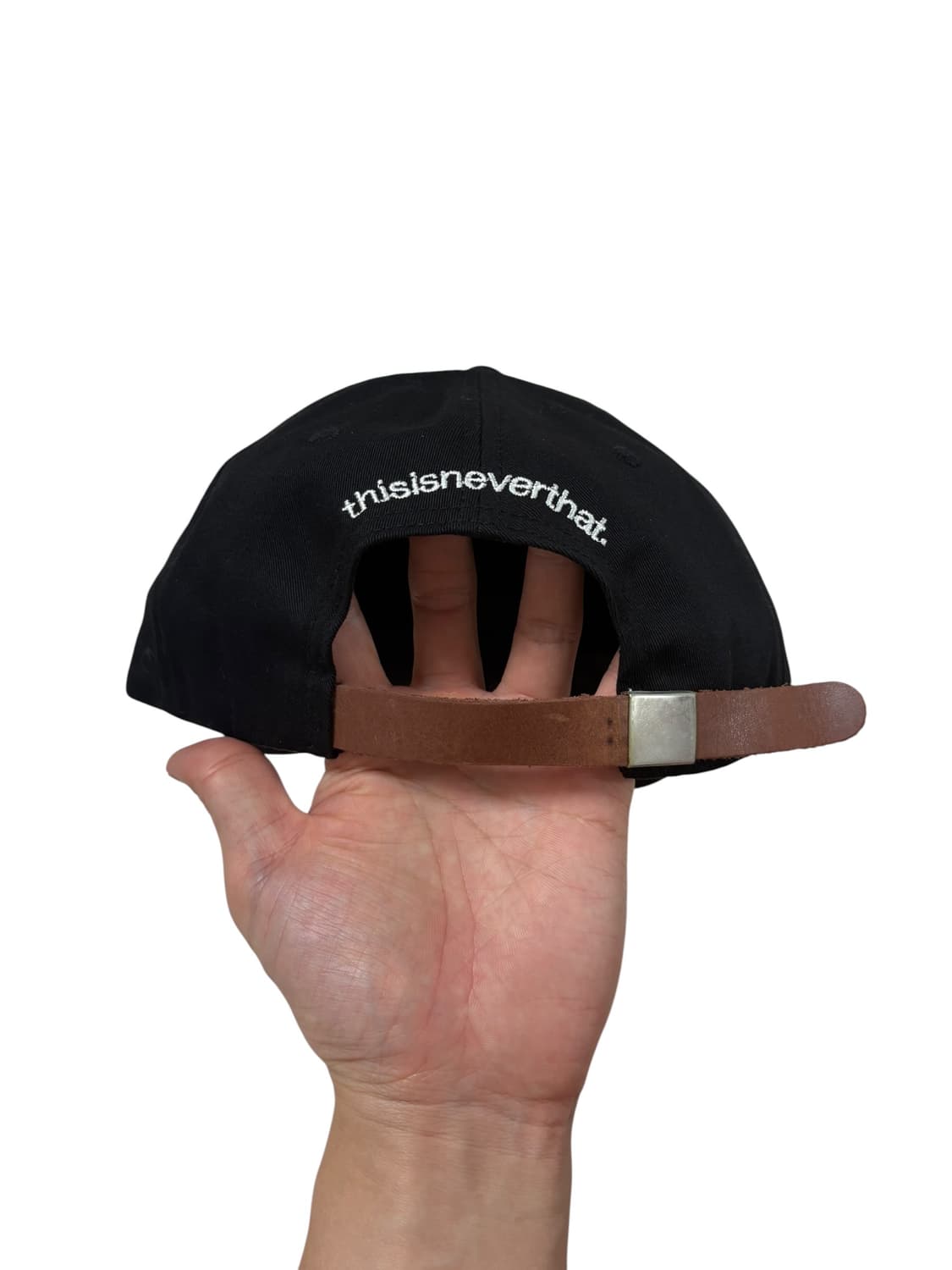 디스이즈네버댓 캠프캡(black) 상품이미지3