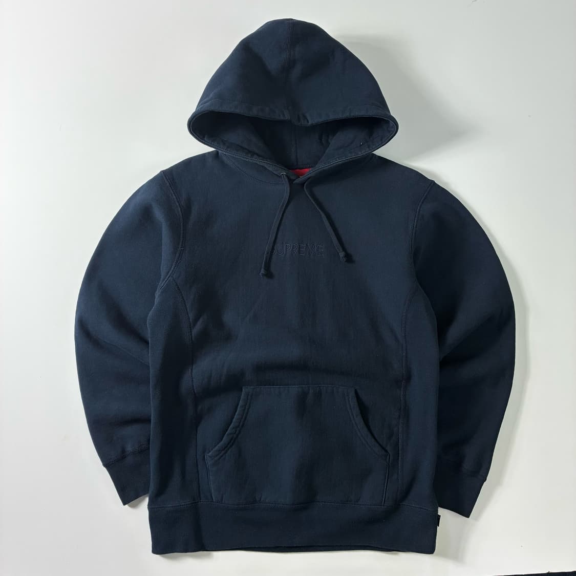 Supreme  슈프림 스펠아웃 자수 딥네이비 후드티  상품이미지1