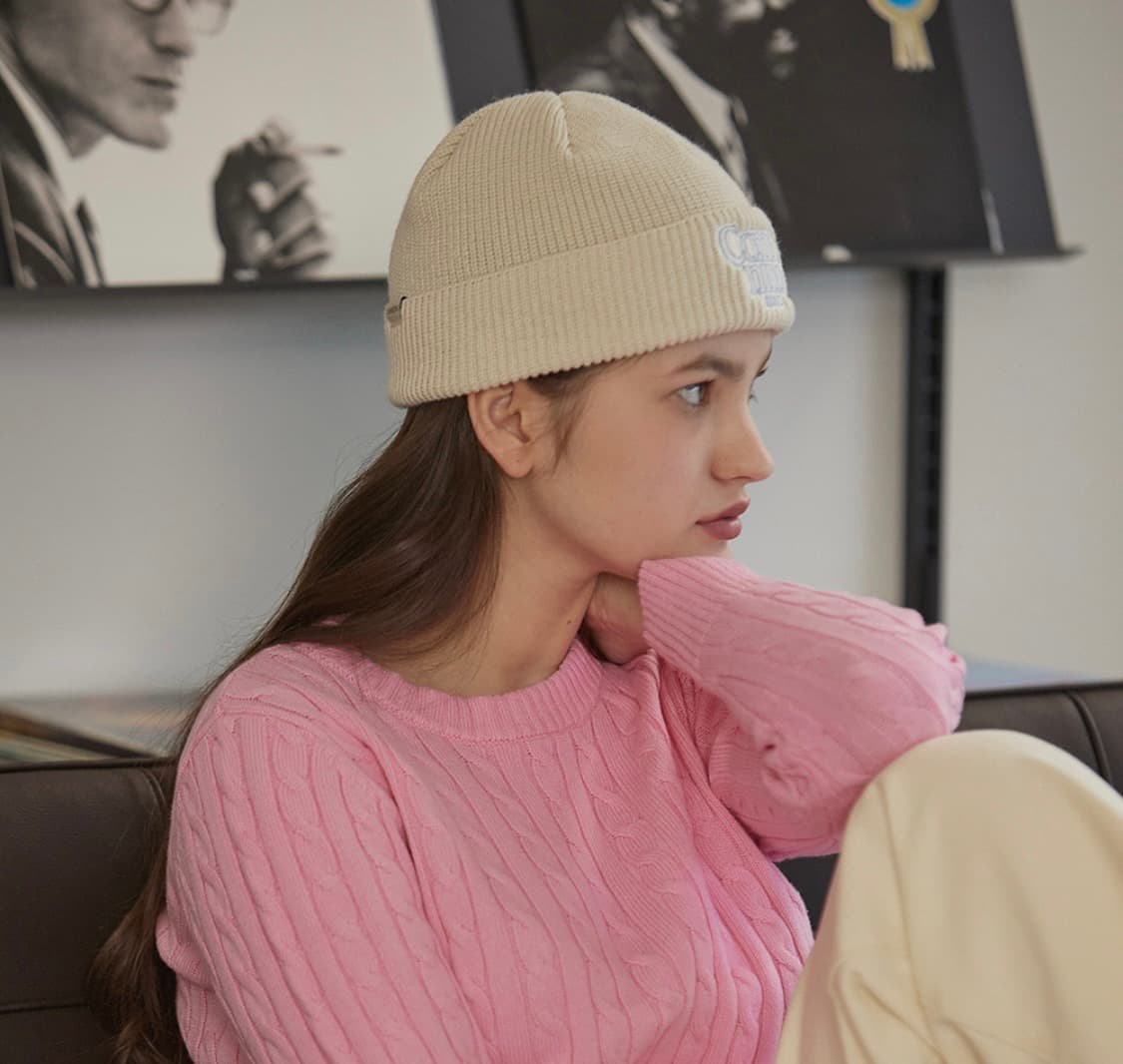 꼬모니노즈 비니 네이비 상품이미지3