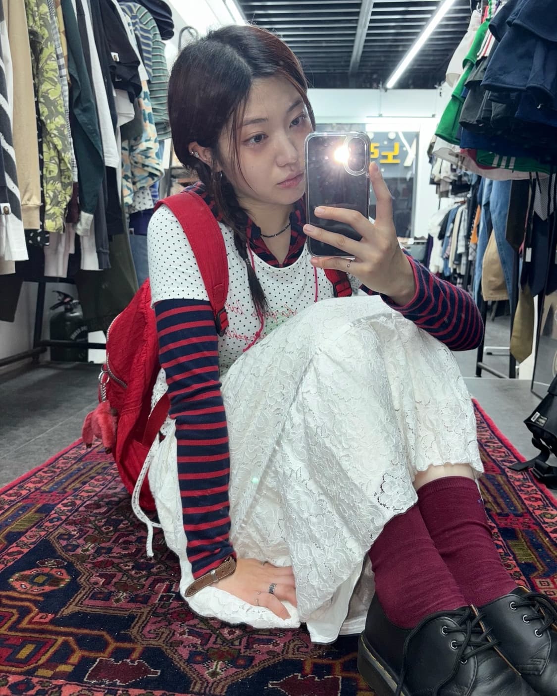 하라주쿠 스트라이프 키치 세트 ❤️ (3p)  상품이미지1