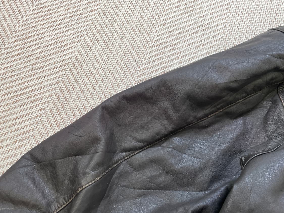 빈티지 플라이트 양가죽 레더 봄버자켓  상품이미지9