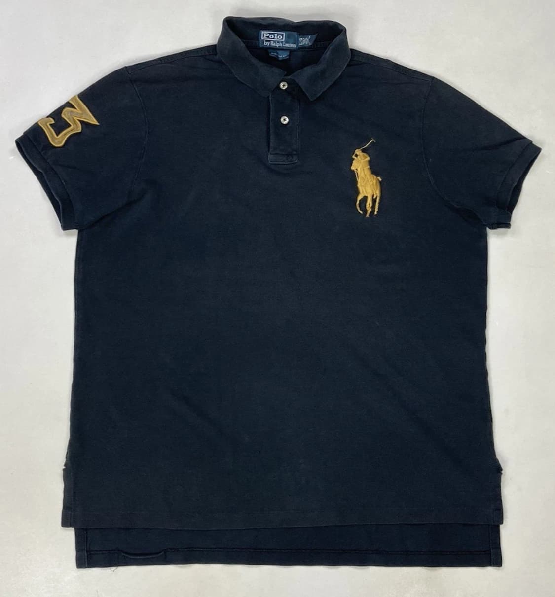 폴로 랄프로렌 빅포니 카라티 블랙 골드 상품이미지1