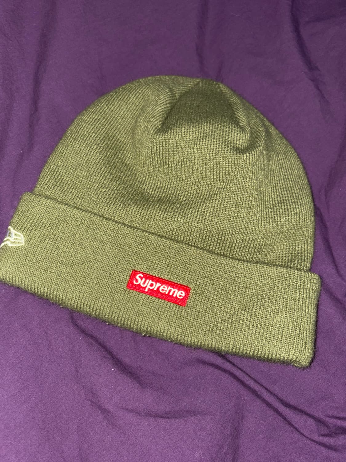 슈프림 뉴에라 비니 카키 상품이미지2