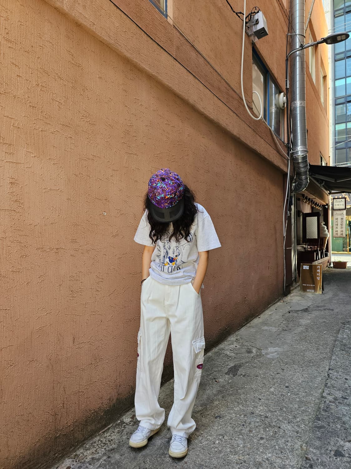 90's Disney Original Yacht Club 마린 도널드덕T 상품이미지9
