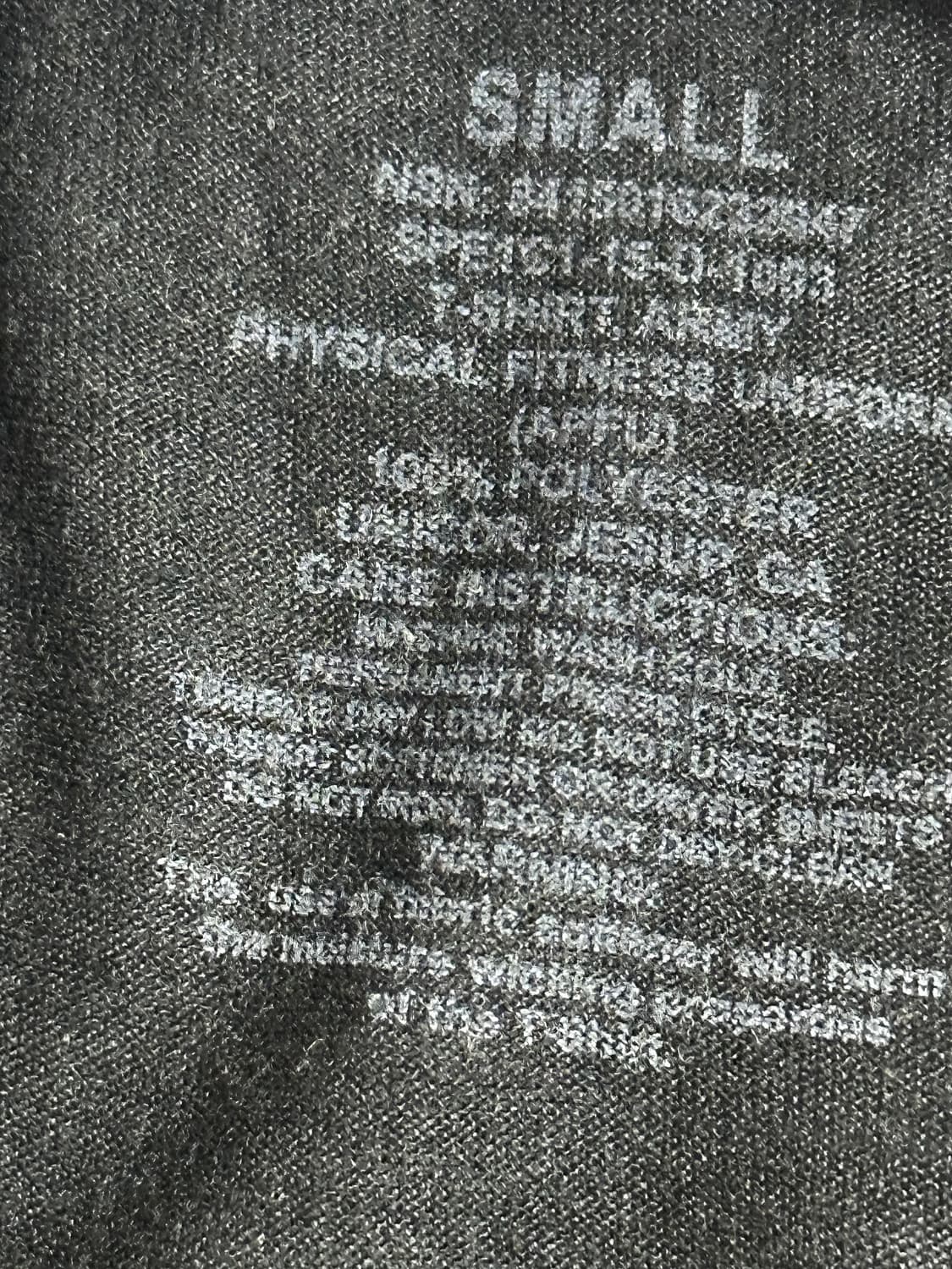 미육군 APFU 체육복 트레이닝복 긴팔 티셔츠 (S) (19) 상품이미지7