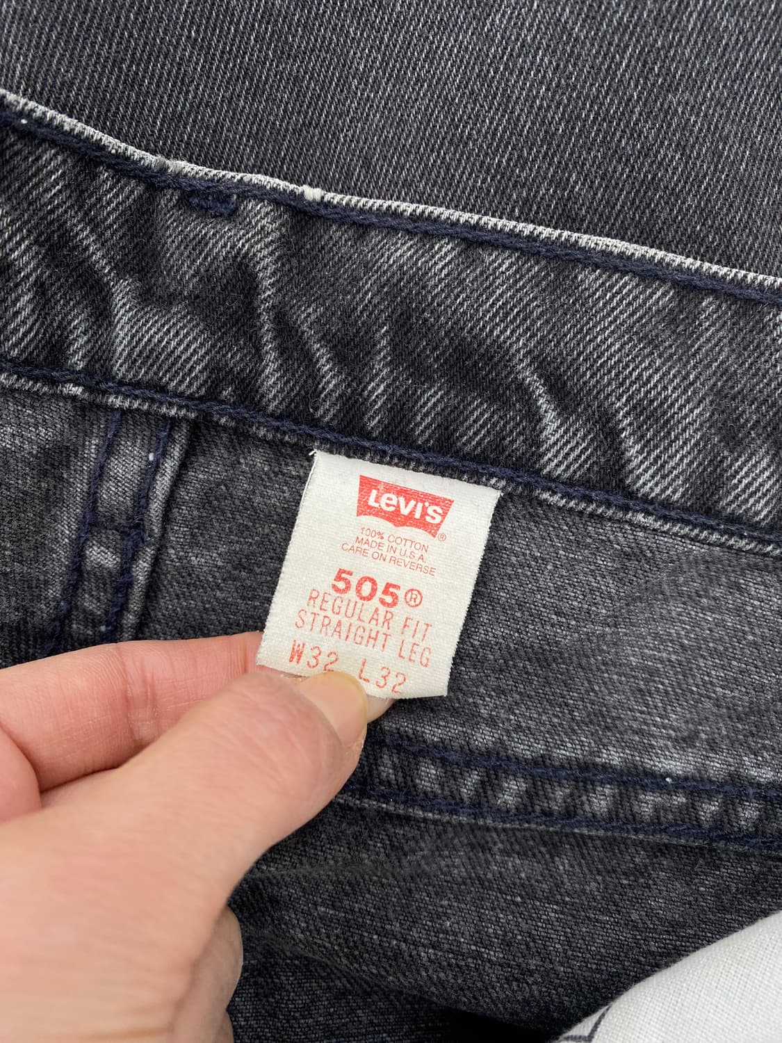 90‘s 리바이스 505 블랙 [488] 상품이미지9